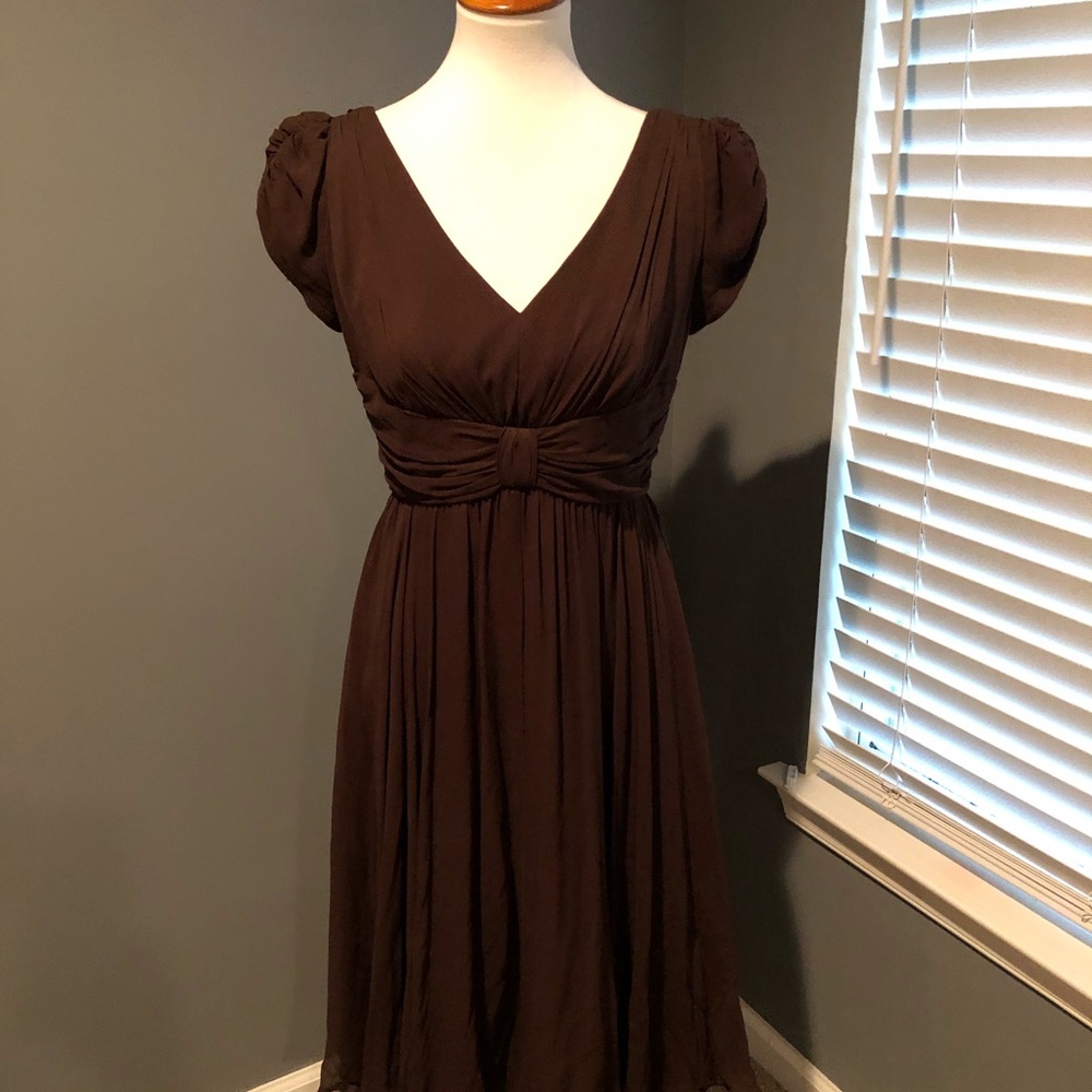 Suzie Chin for Maggie Boutique Plum Dress size 6